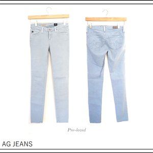 AG The Legging Ankle/Super Skinny Ankle Baby Blue